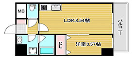 大阪府大阪市都島区東野田町3丁目（賃貸マンション1LDK・6階・31.18㎡） その2