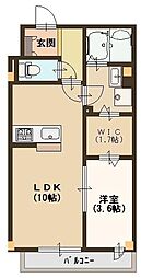 カデンツァ 1階/102号室