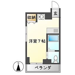 間取図画像 ワンルーム