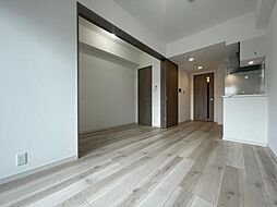 S-RESIDENCE亀島駅前ascent(アセント) 7階1LDKのリビング/ダイニング