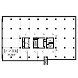 名興ビル(名興中駒ビル)の間取図画像