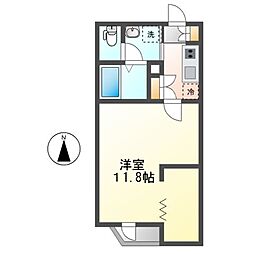 ライヴズレジデンス東桜(Lives Residence東桜) 1Kの間取図画像