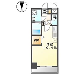OT.residence名駅 ワンルームの間取図画像
