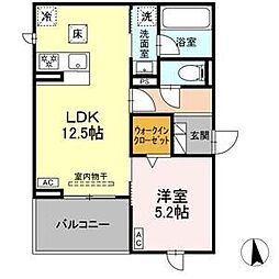 annamarie F(アンナマリーエフ) 1LDKの間取図画像