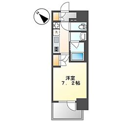 名古屋市千種区内山1丁目マンション 1Kの間取図画像