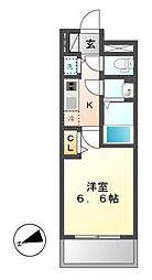 プレサンス千種アイル 1Kの間取図画像
