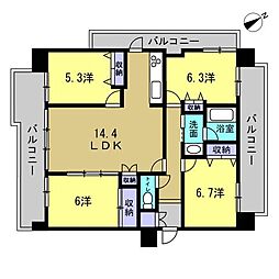 間取図画像 4LDK