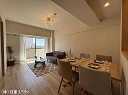 バルミー横川 3LDKのリビング/ダイニング