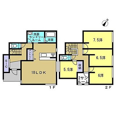 間取り 廿日市市大野下更地　3
