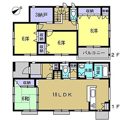 間取り 安佐南区長楽寺1丁目