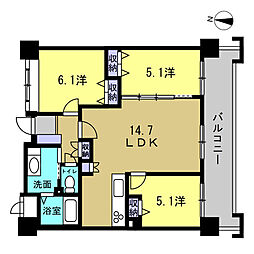 ファミール毘沙門台駅前 10LDKの間取図画像