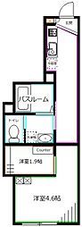 MyStylevintage北高円寺 1Kの間取図画像