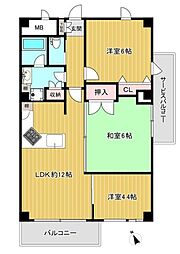 間取図画像 3LDK