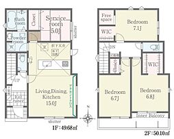 ふじみ野市仲2丁目　第1期　5号棟