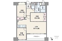 間取図画像 3LDK