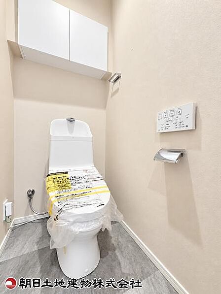 ウォシュレット付きトイレで、毎日の使い心地もバッチリ！心地よさを感じます。