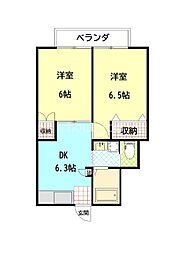 パールガーデン川越C 1階