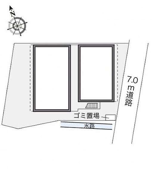 レオパレス未来 204｜福岡県久留米市東櫛原町(賃貸アパート1K・2階・19.87㎡)の写真 その3