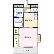 クラインドルフ 501号 ｜ 福岡県久留米市小森野2丁目8-16（賃貸マンション1DK・5階・35.00㎡） その2