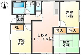 ナーストラヴィ長浜 F ｜ 福岡県筑後市大字長浜1524-1（賃貸一戸建3LDK・1階・65.31㎡） その2