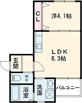 ティーレグノ羽犬塚 A-203号 ｜ 福岡県筑後市大字羽犬塚562（賃貸アパート1LDK・2階・31.35㎡） その2