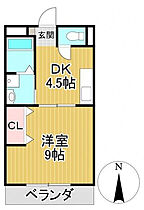 パークアヴェニュー 305号 ｜ 福岡県久留米市合川町1877-7（賃貸マンション1DK・3階・31.38㎡） その2