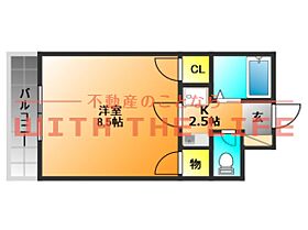 ヴィラージュI 203号 ｜ 福岡県久留米市津福本町292-2（賃貸アパート1K・2階・23.90㎡） その2