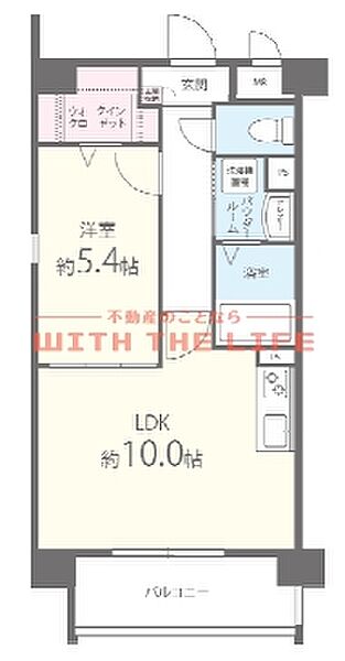 サンスクエアII 406号｜福岡県久留米市瀬下町(賃貸マンション1LDK・4階・40.25㎡)の写真 その2