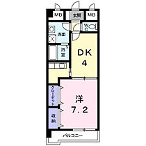 ユウメイトビル 206 ｜ 福岡県久留米市南4丁目7番6号（賃貸マンション1DK・2階・33.44㎡） その2