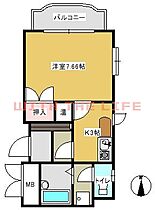 リーベンハォス 201号 ｜ 福岡県久留米市野中町987-3（賃貸マンション1K・2階・28.16㎡） その2