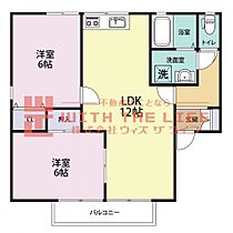 ハイ・フラワーコーポ 101号 ｜ 福岡県久留米市東櫛原町520（賃貸アパート2LDK・1階・55.00㎡） その2