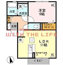 サンライズ御井 103号 ｜ 福岡県久留米市御井町2155-21（賃貸アパート1LDK・1階・41.89㎡） その2