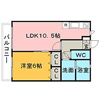 ブリリアントEtoE 202号 ｜ 福岡県久留米市合川町1089（賃貸アパート1LDK・2階・40.33㎡） その2