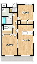 MAPLE COURT （メープルコート）II 201号 ｜ 福岡県久留米市花畑1丁目11-1（賃貸マンション2LDK・2階・60.32㎡） その2