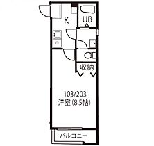 グランドアマレーIII番館 103号 ｜ 福岡県久留米市東櫛原町1275-6（賃貸アパート1K・1階・25.16㎡） その2