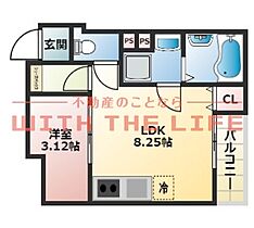 THE NOBLES（ザノブレス）花畑駅前  ｜ 福岡県久留米市花畑3丁目1-10（賃貸アパート1LDK・1階・28.67㎡） その2