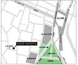 CLASS YOTSUYA 101号室 ｜ 東京都新宿区若葉１丁目20-29（賃貸マンション1K・1階・25.07㎡） その15