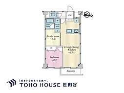 間取図画像 1SLDK