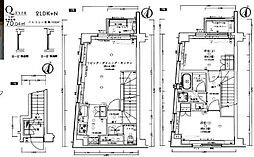 オープンレジデンス南青山イーストテラス 2LDKの間取図画像