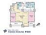 間取り：2LDK、価格36800万円、専有面積91.86?、バルコニー面積9.65?
