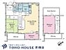 間取り：専有面積89.76?、バルコニー面積12.6?