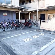 来客用駐車場も完備。