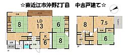 東近江沖野2丁目　中古 戸建て 6LDKの間取り