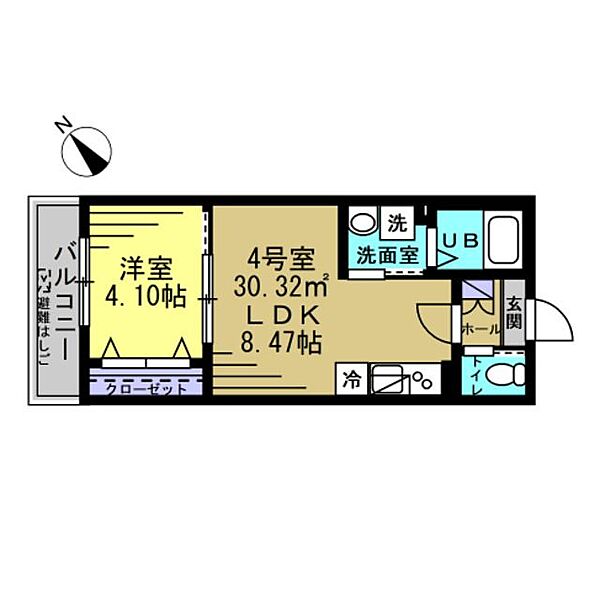グランパラディソ 104｜千葉県柏市豊四季(賃貸アパート1LDK・1階・30.32㎡)の写真 その1