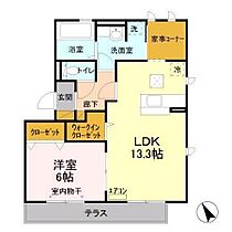 千葉県流山市おおたかの森東2丁目11-31（賃貸アパート1LDK・1階・54.23㎡） その2