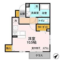 千葉県流山市おおたかの森東4丁目2-7（賃貸アパート1R・1階・31.17㎡） その2