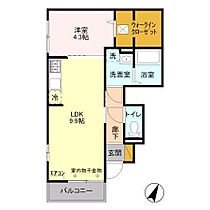 千葉県野田市野田756-1（賃貸アパート1LDK・1階・38.24㎡） その2