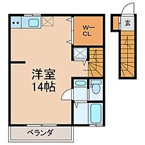 サザンコート 202 ｜ 千葉県柏市今谷南町1-12（賃貸アパート1R・2階・34.78㎡） その2