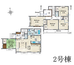 立川市幸町5丁目　新築戸建　全9棟　2号棟