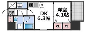 プレジオ布施EURO  ｜ 大阪府東大阪市足代北1丁目（賃貸マンション1DK・13階・28.80㎡） その2